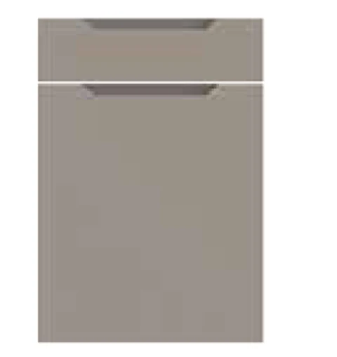 Integra handleless J-pull kitchen door swatch